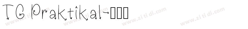 TG Praktikal字体转换